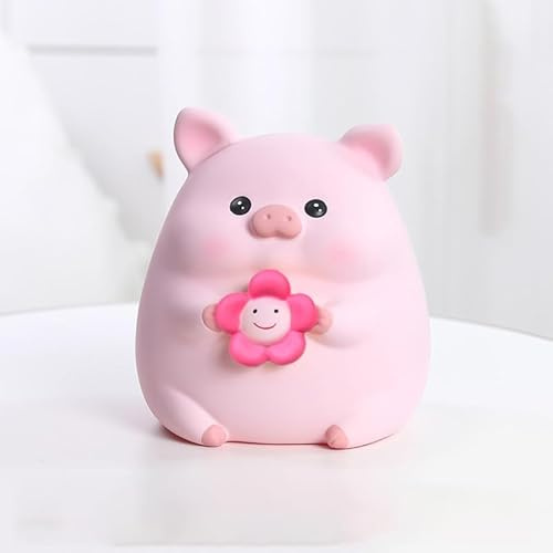 Tierschweine-Sparbüchse für Kinder, Unzerbrechliche Geldspardose für Jungen und Mädchen, Großartiges Geschenk für Geburtstage, Ostern, Weihnachten (Schwein)