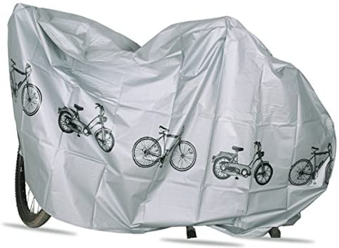 Copribici, Copertura per Bicicletta Impermeabile, Protezione UV, Antipolvere e Pioggia, per Interni ed Esterni, Grigio, Copribici, Copertura per Bicicletta, Protezione UV, Impermeabile
