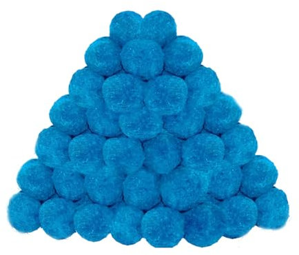 Generisch Boules de coton filtrantes pour piscine - Accessoire de pompe à filtre réutilisable