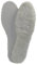 Harrys-Collection Damen Herren Sehr dicke Sohle aus echtem Lammfell, Weiß, 42 EU