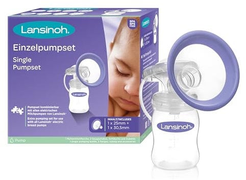 Lansinoh Pump Set - Single Pump Set for Electric Breast Pumps by Lansinoh