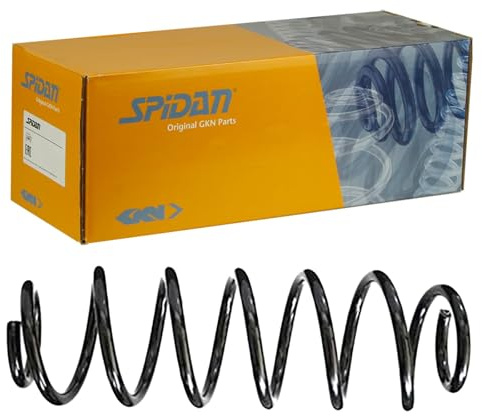 Fahrwerksfeder hinten SPIDAN u.a. passend für VW POLO | 86479 Kompatibel mit Polo IV (9N_, 9A_),Polo V (6R1, 6C1)