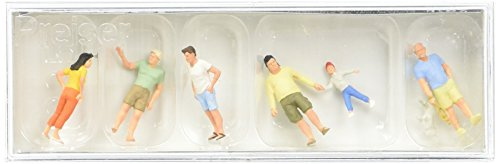 Preiser 10672 Passanten in sommerlicher Kleidung Spur 1:87 HO