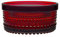 Iittala Kastehelmi Small Jar Cranberry by Iittala