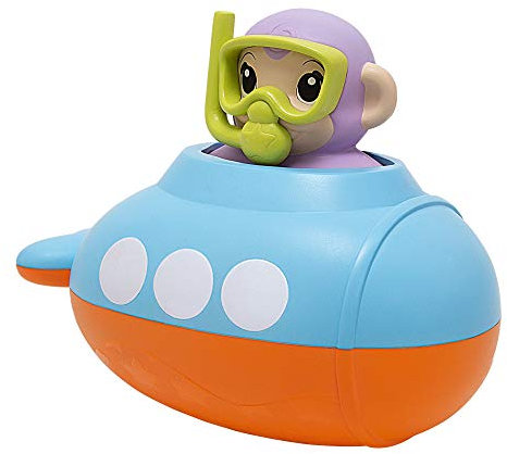 Simba 104010198 - ABC U-Boot, mit lustiger Wasserfunktion und magischem Auftrieb, 16cm, ab 12 Monate