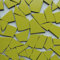 Fliesenbruch frostfest verschiedene Mixe Mosaik Bruchfliesen (1.0, gelb-grün K464)