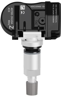CDWTPS 40700-3VU0A Autoreifendrucksensor, 407005663R Reifendruckkontrollsystem (TPMS) Sensor 433 MHz f眉r Nissan (1 St眉ck)