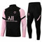 WDDWYHLL Survêtement de football à manches longues respirant pour homme, respirant, pour la course, pour enfant, Rose, S