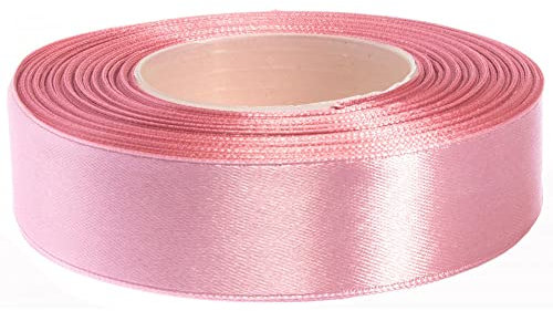 Cartonare Satinband 25mm/32m Geschenkband Dekoband Schleifenband Hochzeit Farbe: 044 / Altrosa
