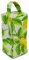 Fabric Door Stop, Tall Decorative Oilcloth Door Stopper for Outdoor, Indoor, Patio, Kitchen, Bedroom Use - 20cm/8in Tall Fabric Door Stop - Unfilled (Yellow & Green Lemons)