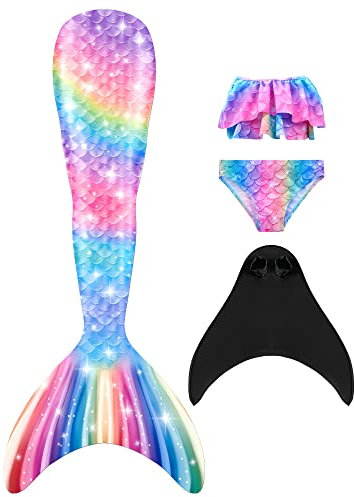 shepretty meerjungfrauenflosse mädchen,4PC,xiaoheiM9-150