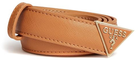 GUESS Alexie Pant Belt W95 Light Cognac
