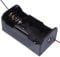 D x 1 Open Style Battery Holder Case With Flying Leads (Pack of 5)