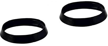 2X GUARNIZIONE IN GOMMA CONICA Ø 40mm sifone tubo lavabo scarico bidet wc