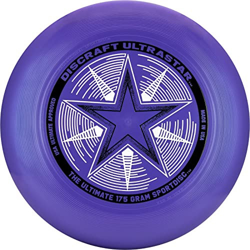 Discraft Gram 175 g Ultra Star Sport, Pearl Purple Disc Folienfarben können variieren