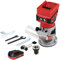 Excel 18V Cordless Router Trimmer with 1 x 2.0Ah Battery - Chuck Capacity 6mm - Speed 12000-30000 RPM - Brushes Motor - Shaft Lock - Dust Nozzle