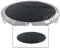 Jump PRO weatherproof trampoline cover: Secure 8, 10,12 foot bed covers fits with enclosure poles up. UV-resistant protection from rain & debris! Fits Zero Gravity & Sportspower Trampolines.