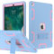 Funda para iPad Pro 12.9 2017/2015 (Modelo Antiguo, 1ª y 2ª generación), Puxicu Resistente y Resistente, Funda Protectora para iPad Pro de 12.9 Pulgadas (Modelo: A1584 A1652 A1670 A1671), Azul y Rosa