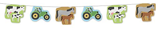 Bauernhof-Farmer-Party Wimpelkette