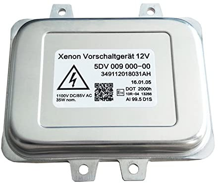 Limtula Auto Xenon Nebelscheinwerfer Scheinwerfer Vorschaltgerät Steuermodul Kompatibel Für D1S 5DV00900000 12767670 15782392 35 W 12 V 8000 Xenon Vorschaltgerät Glühlampe Draht Kabel Kabel