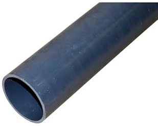 PVC U Rohr 75mm Außendurchmesser - graues Rohr zum Kleben - Meterware