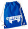 Huuraa Tasche Gymbuddy Hantel Geschenk 12 Liter Bright Royal Baumwolle Gymbuddy Mitbringsel