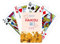 no/no Belt Road City Icon Art Deco Fashion Gold Poker Spielkarte Klassisches Spiel