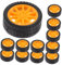 Abaodam 20st Radspielzeugautoreifen Wissenschaftsprojekträder Räder Roboterteile LKW-Modell-spielzeugrad Modellräder Für DIY-Spielzeug Räder Für Spielzeugautos Rc-propellerräder Gummi