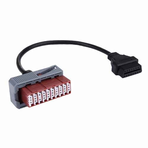 Bolwins N56C OBD2 Kabel 30 Pin Adapter auf Lexia 3 PP2000, Diagnosekabel für Fahrzeuge, Kompatibel mit Citroën und Peugeot – Professionelles Auto-Diagnosewerkzeug