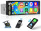 Inefala 1 DIN Autoradio mit USB & Type-C Anschluss Wireless CarPlay Android Auto Mirror Link, 6,9 Zoll Touchscreen Car Radio Bluetooth mit FM/RDS Radio SWC MIC Rückfahrkamera