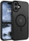 YINLAI for iPhone 16 Magnetic Case Compatible with MagSafe Wireless Charging Shockproof Slim Translucent Phone Case for iPhone 16 6.1, Black
