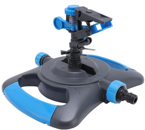 Locadence Sprinkler für Garten, Gartensprinkler, automatische 360 ​​-Grad -Rotation Rasensprinkler, Großflächenabdeckung Mehrzweckwassersprinkler für Gartenpflanzenbewässerung