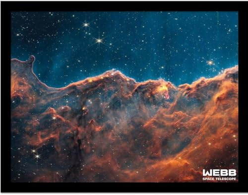 Young Star Space Telescope Print (Webb) Framed 30x40cm by PyramidShop.com