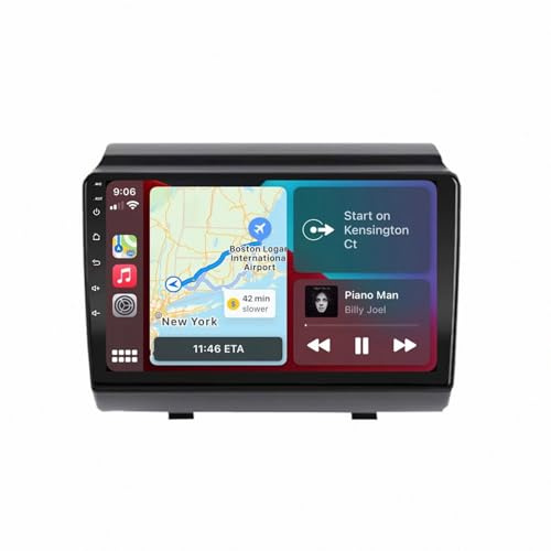 GPS Navi für Hyundai IX35/Tuscon 2018-2020 mit Wireless Carplay&Android Auto, mit WiFi/GPS Navigation/Rückfahrkamera/SWC 4G+64G Autoradio Navi, 8 Kern 8G＋256G