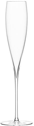 LSA International Savoy Champagne Flute 200 ml Clear, 200ml