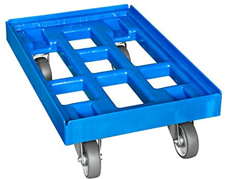 Transportroller 610x410 mm dunkelblau geschlossen