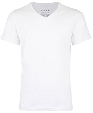 Blend Herren T-Shirt V-Neck, 2er Pack, Einfarbig, Gr. XX-Large, Weiß (White 70002)
