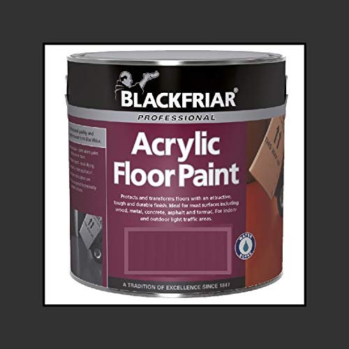 Blackfriar Acrylic Floor Paint Black 2.5L