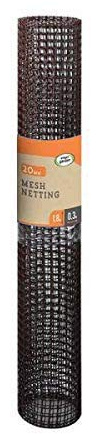 Smart Garden Climbing Plant & Fencing Mesh - Brown 20mm - 0.5m x 5m