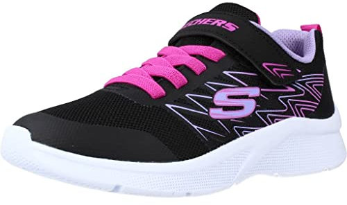 Skechers Zapatillas Deportivas Infantiles Microspec Negro, Track Shoe,