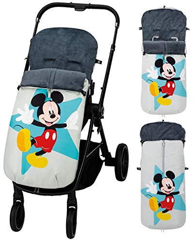 mibebestore Saco Polar de Invierno Silla de Paseo - Mickey Geo (Universal)