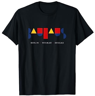 100 Jahre Bauhaus Design Schule T-Shirt