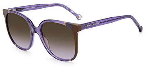 Carolina Herrera Unisex Ch 0062/s Sunglasses, E53/QR Violet Brown, 57
