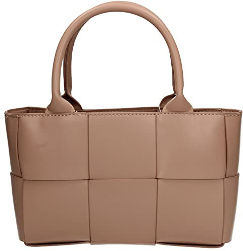 SwankySwans Damen Heather Veganes Leder Tote 2 in 1 Mini-Tragetasche, Nude