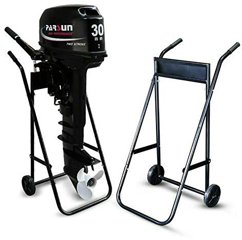 70 kg Tragfähigkeit Außenborderwagen Außenbordmotor Transportwagen Bootsmotor Engine Trolley Motor wagen, Engine Motor Trolley Boot Motorständer