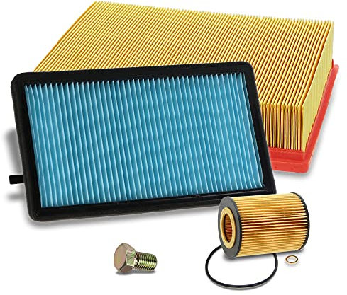 ATEC Germany Inspektionspaket Filterset mit 1x Ölfilter; 1x Luftfilter; 1x Innenraumfilter; 1x Ölablassschraube inkl. Dichtring, KOMPATIBEL MIT - BMW 3er (E36)