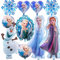 Frozen Geburtstagsdeko Mädchen Frozen Ballon Luftballon, Frozen Party Luftballons Frozen Ballons für Frozen Geburtstag, 10 Stück Frozen Deko Mädchen Party Dekoration Zubehör