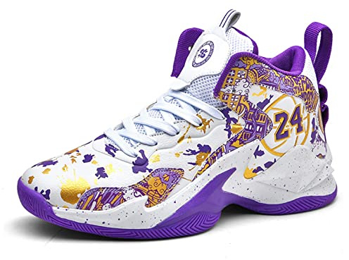 Ucilxi antidérapant Haute Chaussures de Basket - Ball léger Sneakers Chaussures de Course Confortables