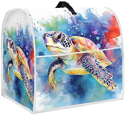 Upetstory Sea Turtle Kitchen Aid Mixer Covers for Stand Mixer Fit for Tilt Head 6-8 Quart Mixer Parts Accessories Coffee Maker Appliance Cover Food Processor Dust Covers
