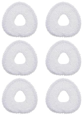 neutop Mop Pads Compatible with Narwal Freo X Ultra/Narwal Freo, Robot Vacuum Replacement Parts Accessories, Washable & Reusable, 6-Pack.